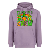 Lavender St. Patrick's Day crew Heavyweight Hoodie - OliviaCreatesArt