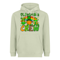 Matcha St. Patrick's Day crew Heavyweight Hoodie - OliviaCreatesArt