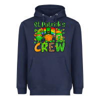 Navy St. Patrick's Day crew Heavyweight Hoodie - OliviaCreatesArt