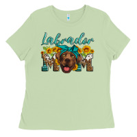 Matcha labrador mom Ladies Tee - Artiststas