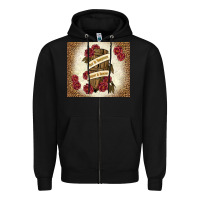 Black fear is temporary regret is forever Zipper Hoodie - TumblerDesignByShophia