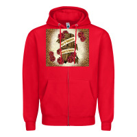 Red fear is temporary regret is forever Zipper Hoodie - TumblerDesignByShophia