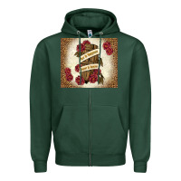 Sports Green fear is temporary regret is forever Zipper Hoodie - TumblerDesignByShophia