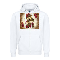 White fear is temporary regret is forever Zipper Hoodie - TumblerDesignByShophia