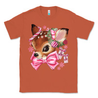 Copper reindeer head christmas Classic Tee - MaliasSmallBusiness