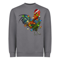 Storm Christmas Lights Rooster Heavyweight Sweatshirt - RanaPortraitStore
