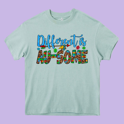 Different Is Au Some Heavy Core Tee Designed By Artiststas