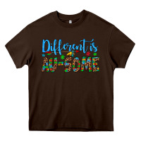 Chocolate Brown different is au some Heavy Core Tee - Artiststas