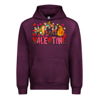 Mauve Wine Nach Valentine Urban Hoodie - CowhideDigitalArt