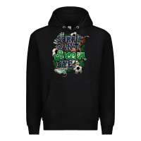 Black Sorry can't Soccer bye Premium Hoodie - HowdyJamesFarm
