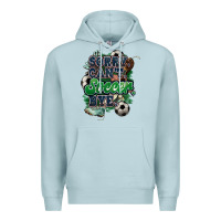 Blue Mist Sorry can't Soccer bye Premium Hoodie - HowdyJamesFarm