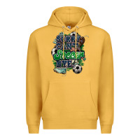 Mustard Sorry can't Soccer bye Premium Hoodie - HowdyJamesFarm