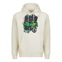 Oatmeal Heather Sorry can't Soccer bye Premium Hoodie - HowdyJamesFarm