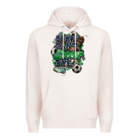 Pale Pink Sorry can't Soccer bye Premium Hoodie - HowdyJamesFarm