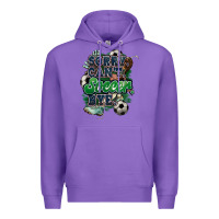 Purple Sorry can't Soccer bye Premium Hoodie - HowdyJamesFarm