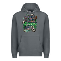 Rock Sorry can't Soccer bye Premium Hoodie - HowdyJamesFarm