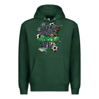 Sports Green Sorry can't Soccer bye Premium Hoodie - HowdyJamesFarm