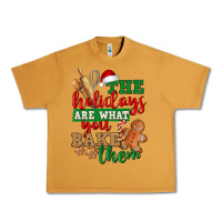 Peanut Butter The holidays are what you bake them Urban Heavy Tee - NancyCooperArtShop