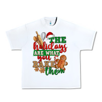 White The holidays are what you bake them Urban Heavy Tee - NancyCooperArtShop