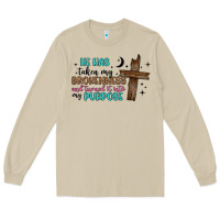 Mushroom he has taken my brokenness and turned it into my p Long Sleeve Tee - Artiststas