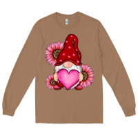 Toasted Coconut valentine's day with sunflowers gnomes Long Sleeve Tee - RanaPortraitStore