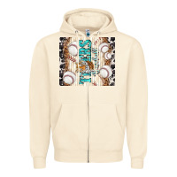 Sandshell tigers baseball with tiger Zipper Hoodie - TumblerDesignByShophia