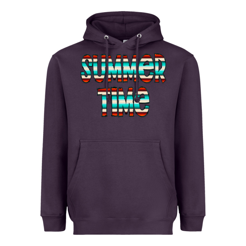 Summer Time Serape Doodle Heavyweight Hoodie by CowCowDesign | Teevron