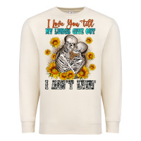 Sandshell i love you till my lungs give out Premium Sweatshirt - OliviaCreatesArt
