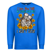 True Royal i love you till my lungs give out Premium Sweatshirt - OliviaCreatesArt
