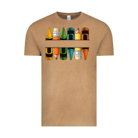 Vintage Camel custom crayons with pencil Vintage Tee - NancyCooperArtShop