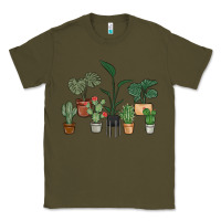 Army Green just one more plant Classic Tee - MaliasSmallBusiness