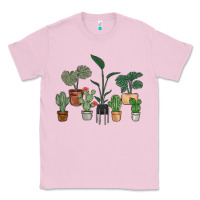 Bubblegum Pink just one more plant Classic Tee - MaliasSmallBusiness