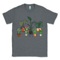 Charcoal Heather just one more plant Classic Tee - MaliasSmallBusiness