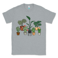Heather Grey just one more plant Classic Tee - MaliasSmallBusiness