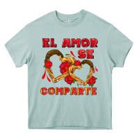 Arona el amor se comparte with churros Heavy Core Tee - AdoDesignShop