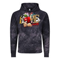 Cloud Black teacher school love Vintage Hoodie - NancyCooperArtShop