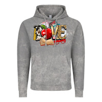 Cloud Rock teacher school love Vintage Hoodie - NancyCooperArtShop