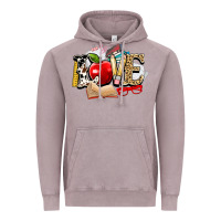 Vintage Zinc teacher school love Vintage Hoodie - NancyCooperArtShop
