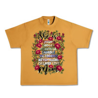 Peanut Butter she is mom Urban Heavy Tee - JahusDesignShop