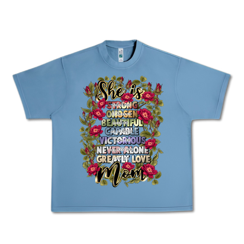She Is Mom Urban Heavy Tee by JahusDesignShop | Teevron