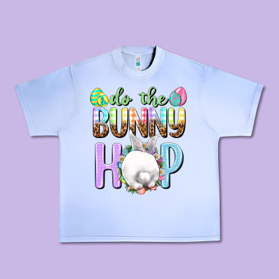 Do The Bunny Hop Urban Heavy Tee Designed By Nancycooperartshop