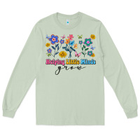 Matcha helping little minds grow Long Sleeve Tee - Artiststas