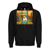 Black small town girl Zipper Hoodie - TumblerDesignByShophia