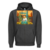 Charcoal Heather small town girl Zipper Hoodie - TumblerDesignByShophia
