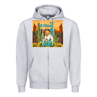 Heather Grey small town girl Zipper Hoodie - TumblerDesignByShophia