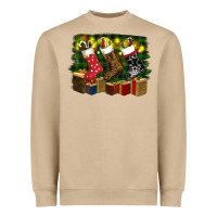 Mushroom Christmas Heavyweight Sweatshirt - RanaPortraitStore