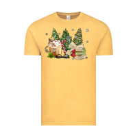 Christmas Coffee And Book Vintage Tee | Teevron