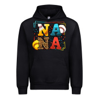Black Baseball and Softball nana Urban Hoodie - LillyAllenDesigns