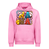 Fuchsia Pink Baseball and Softball nana Urban Hoodie - LillyAllenDesigns
