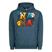 Pigment Midnight Navy Baseball and Softball nana Urban Hoodie - LillyAllenDesigns